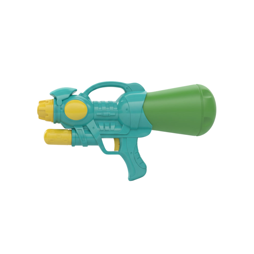 Colorful Water Blaster Gun for summer play, ideal for kids aged 5+, promoting outdoor fun and social interaction.