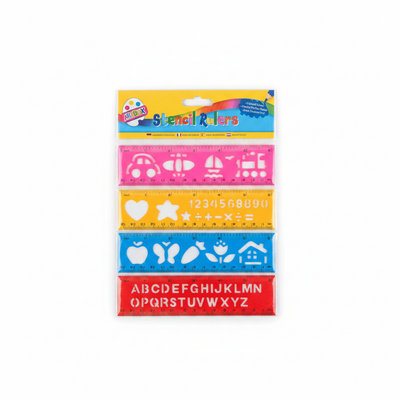 Artbox Stencil Rulers 4-pack on a clean white background