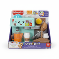 Fisher-Price Laugh and Learn Coffee Cafe toy front facing on white background