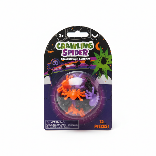Crawling Spider 12 Piece Toy Pack