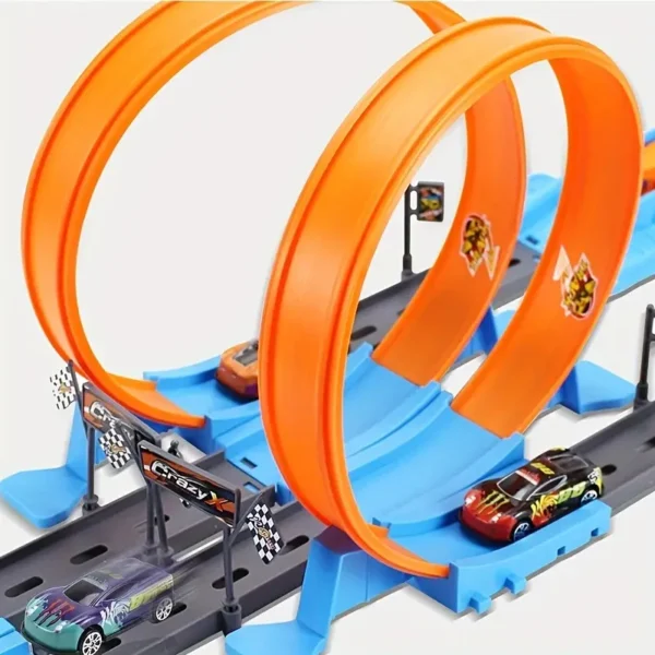 Jump Track Set with 2 Cars - Image 3