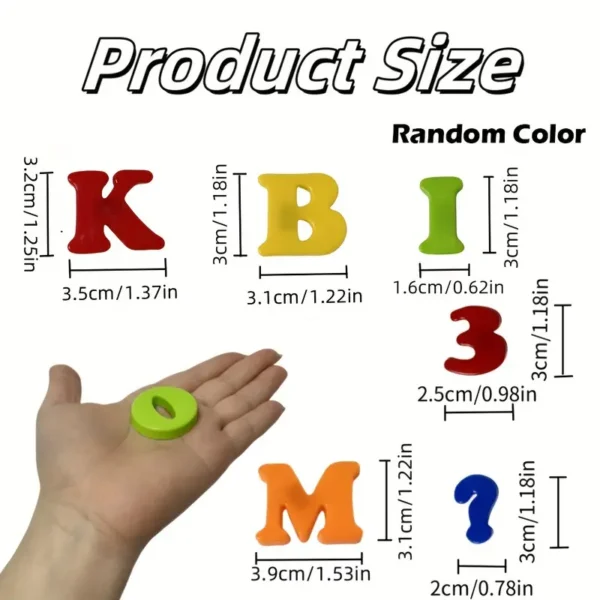 Magnetic Letters and Numbers - Image 3