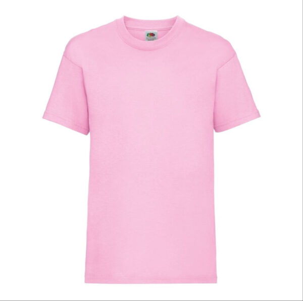 Kids Printed T-Shirt | Pink – Crew Neck