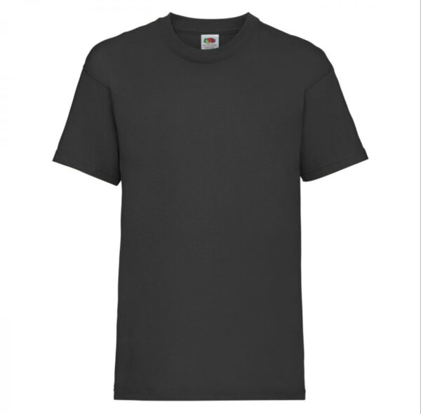 Kids Printed T-Shirt | Black – Crew Neck