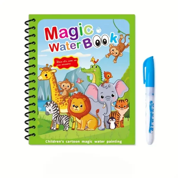 Magic Water Colouring Book - Animal World