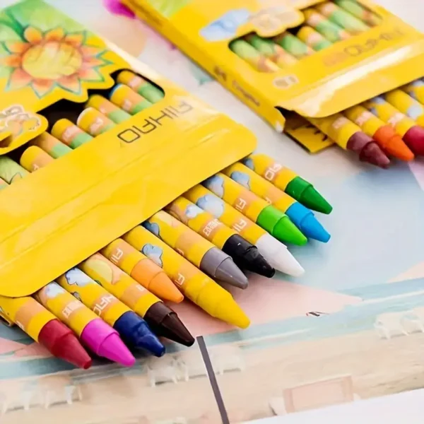 Easy Grip Long Lasting Crayons