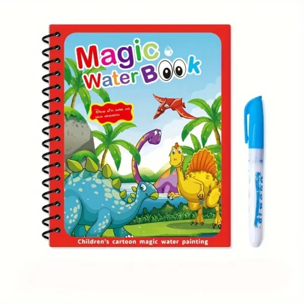 Magic Water Colouring Book - Dinosaurs